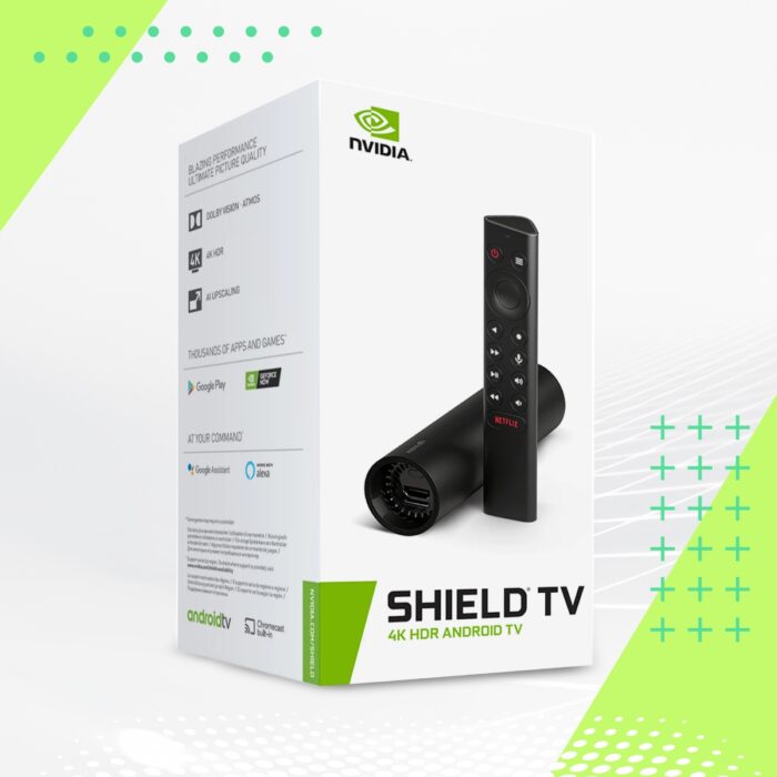 SHIELD Android TV Pro - 16GB - 4K HDR Streaming Media Player with Google Assistant and GeForce NOW